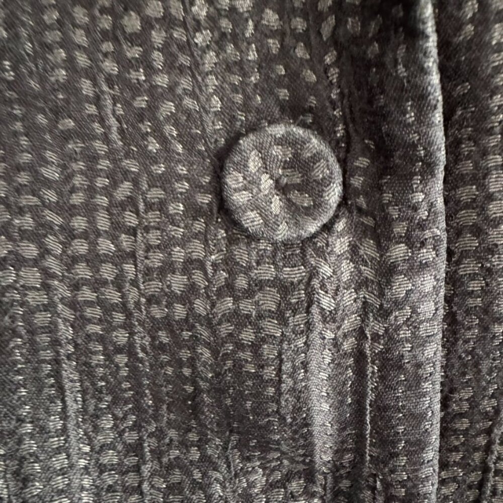 Eileen Fisher Eclipse Jacquard Silk Jacket Women's Size Small Artsy Lagenlook - Picture 7 of 12